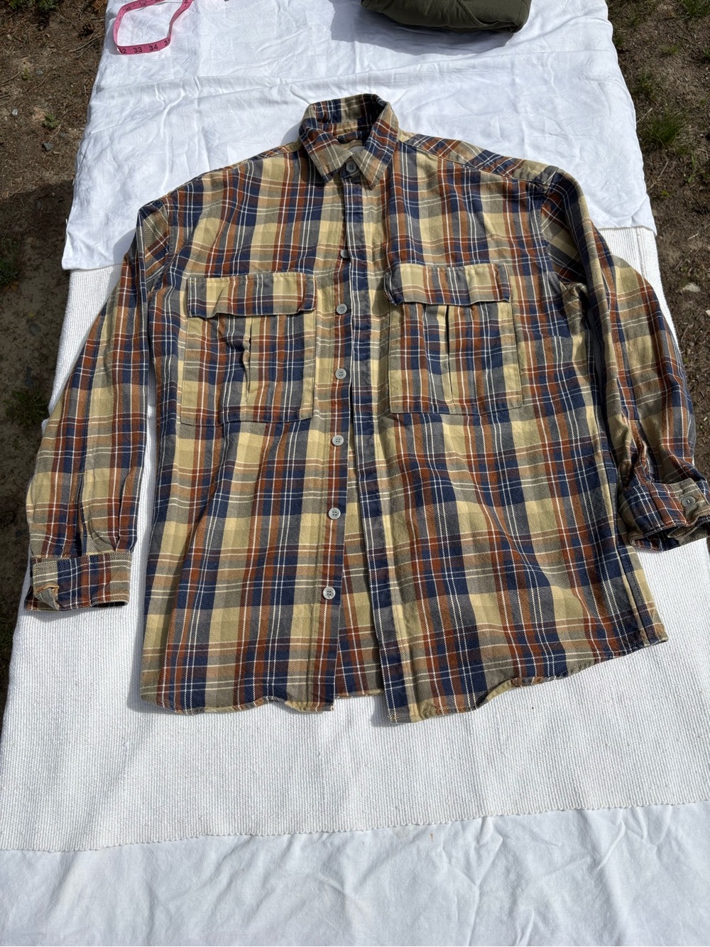 Fear of God Sixth Collection Plaid Button-Up Shirt